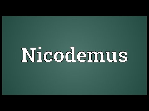 Nicodemus Meaning