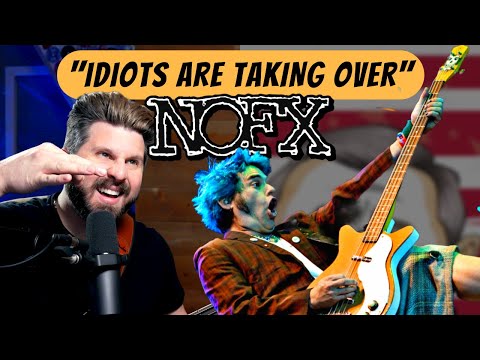 First Time Hearing NOFX! Bass Teacher REACTS to "Idiots Are Taking Over" and Fat Mike
