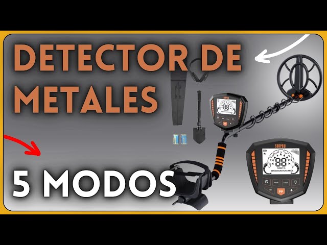 Vídeo relacionado con SUNPOW Detector de Metales para Adultos y Niños - Detectores de Metales Recargable por USB, Batería de Larga Duración 20H - 4 Modos para Detección de Oro - Bobina de Búsqueda Impermeable IP68 de 8"