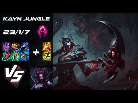 JUNGLE Kayn vs Elise - EU Grandmaster Patch 25.24