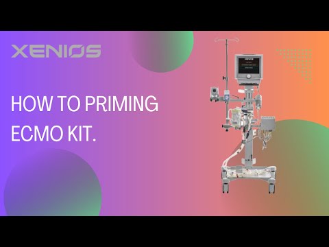 How to Priming Medos ECMO kit. #ecmo   @xenios