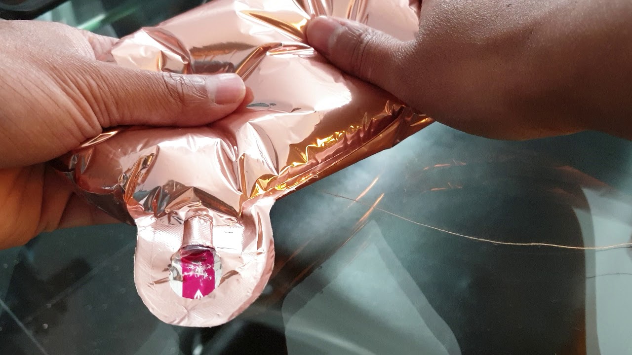 How To deflate a foil balloon 2023 4K