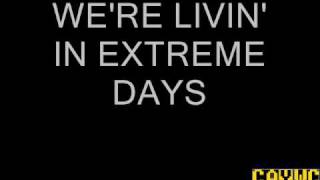 Toby Mac  Extreme Days (lyrics)