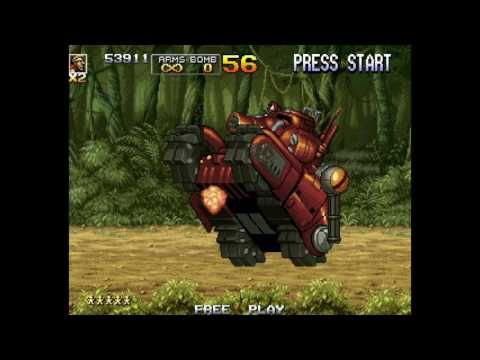 Let's Play (no talk) METAL SLUG ANTHOLOGY [METAL SLUG 5] PS2 on PS4  [Part 1 of 3]