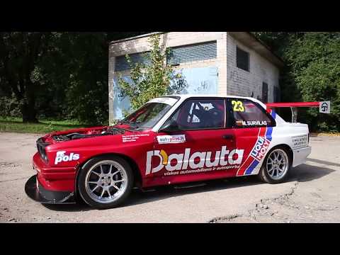 This is my BMW E30 race car