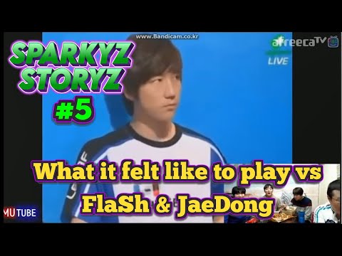How it felt to play against FlaSh & JaeDong [subbed] (Sparkyz Storyz #5)