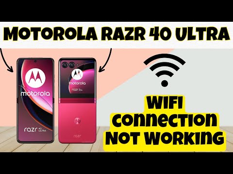 Wifi connection Not Working Motorola Razr 40 Ultra || How to solve wifi connections