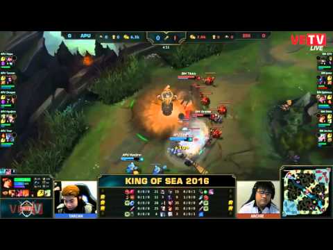 [27/01/2016] APU vs BM KingOfSea 2016 Trận 1
