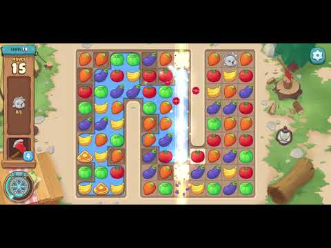 We Bare Bears Match3 Repairs Level 78 - No Boosters