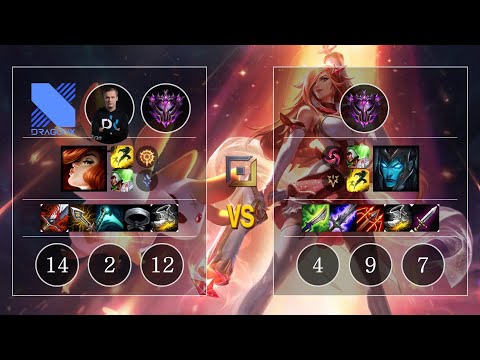 DRX Hades Miss Fortune vs Kalista Bot - KR Master Patch 10.1
