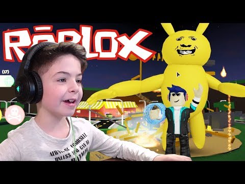 Roblox Giant Pikachu Attack A Very Hungry Pikachu - 