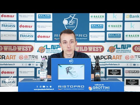 Intervista pre partita - Tramec Cento Vs. Ristopro Janus Fabriano