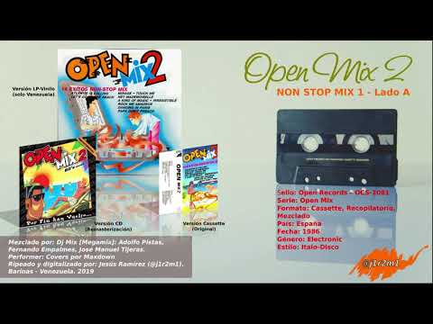 Open Mix 2 - Non Stop Mix 1, Cara A (1986)