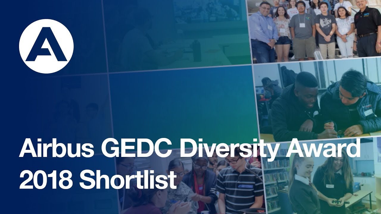 Airbus GEDC Diversity Award 2018 Shortlist