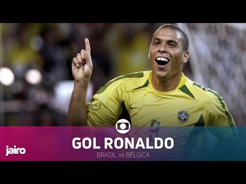 Gol de Ronaldo: Brasil vs Bélgica | Oitavas de Final Copa 2002