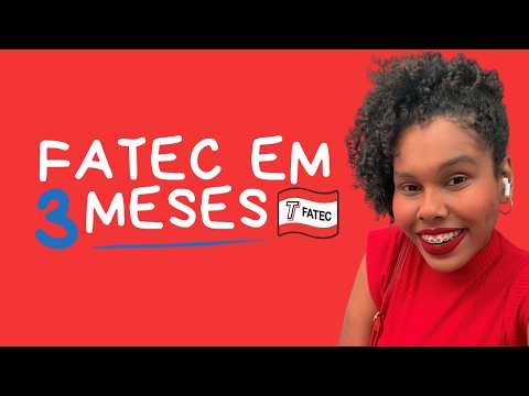 How to pass the FATEC exam in 3 months | FATEC Entrance Exam 2026 (Proven study strategy!)