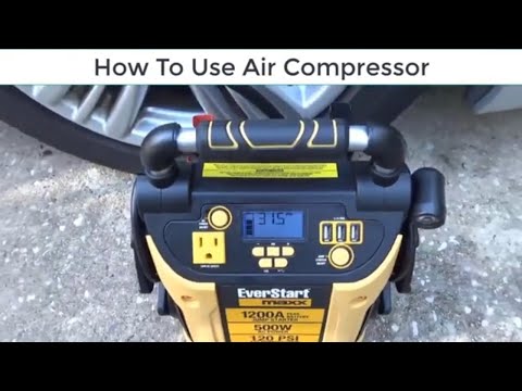 Everstart Maxx Jump Starter Air Compressor