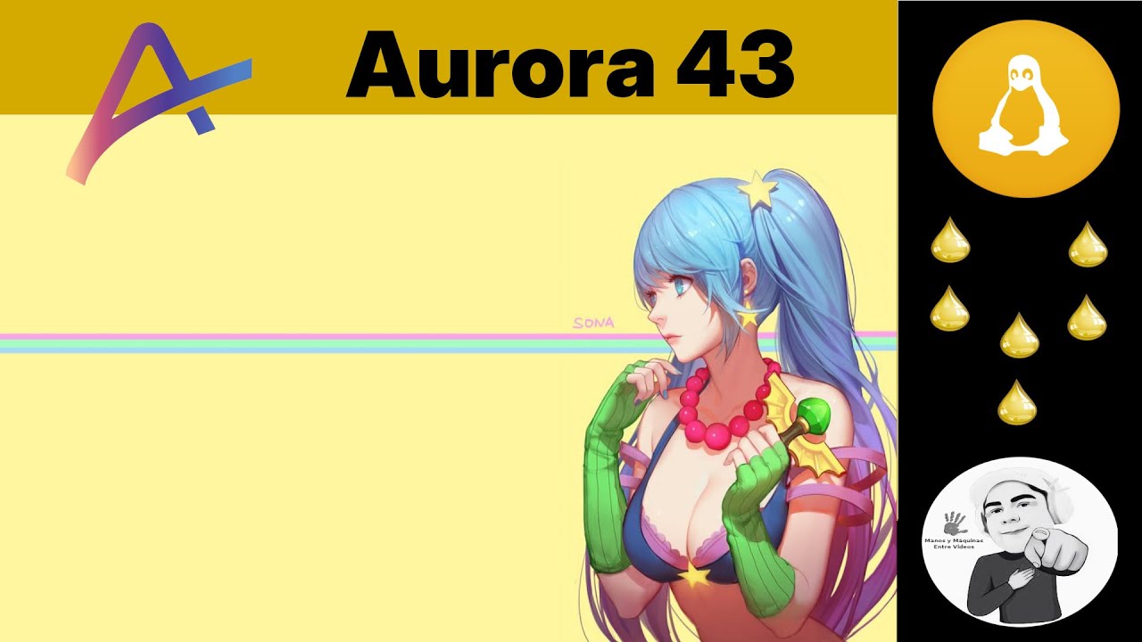 Aurora 43 Inmutable basada en Fedora 43 Kinoite  😜