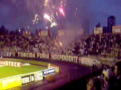Estréia do Paraná Clube pela Série B - Brasileiro 2010 - 3 x 0 no Ipatinga. 08/05/2010