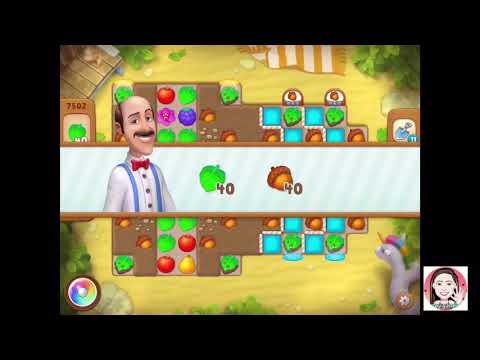 Gardenscapes Level 7502 HD   ✅✅/5  Medium to Hard Level