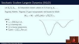 Tightening information-theoretic generalization bounds with data-dependent estimate... - Daniel Roy