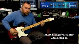 Video thumbnail for MXR Flanger Doubler (UAD Plug-In) by Cryptic Mask Guitar