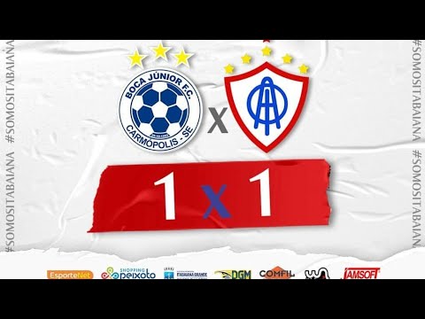 BOCA JÚNIOR 1 × 1 ITABAIANA GOLS CAMPEONATO SERGIPANO 2021