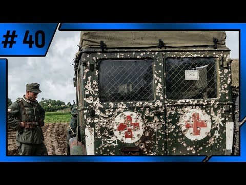 Allied Forces Hunted Down Our Ambulances. The Normandy Landings. D-Day. Memoirs of General Waffen SS