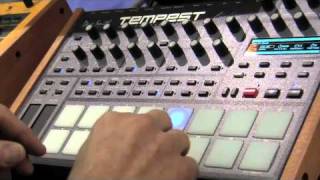 Video thumbnail for Dave Smith Instruments Tempest - Sweetwater NAMM 2011 by Sweetwater
