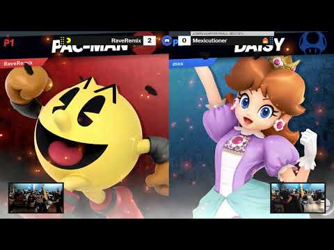 The Smash Lab 161 Losers Top 8 - RaveRemix (Pac-Man) vs Mexicutioner (Daisy)