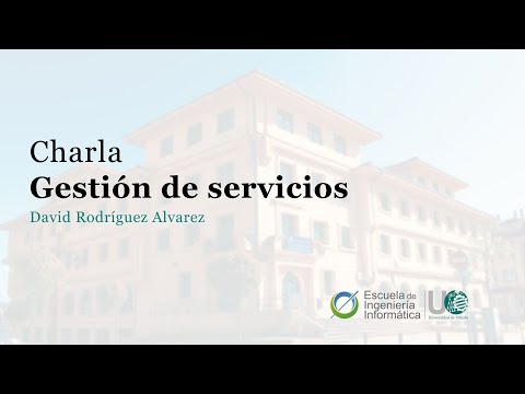 , title : 'Charla "Gestión de servicios" - David Rodríguez Álvarez'