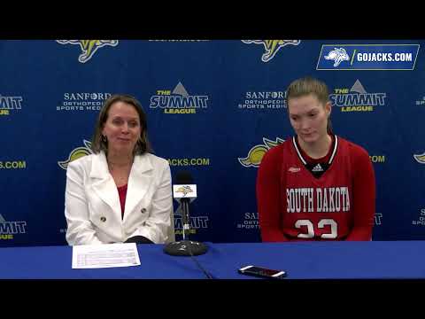 Women's Basketball USD Postgame Press Conference at SDSU (02.05.2022)