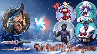 shadowfight2 || I'm Back!! Testing Void Pearl With Forest Guardian Vs Xmas Bosses! Don't Miss It 🔥