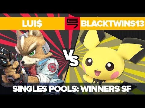 Lui$ vs Blacktwins13 - Ultimate Singles: Pools R2 Winners Semifinal - Genesis 7 | Fox vs Pichu