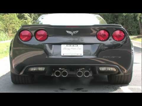 Corvette c6 dual-mode performance exhaust demonstration