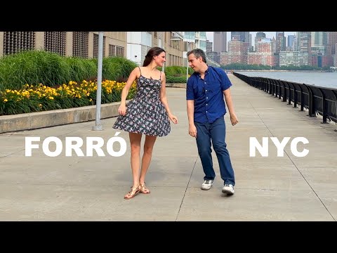 Rafael & Fiona Dance “Tristeza do Sertão” | Forró on the Jersey City Pier