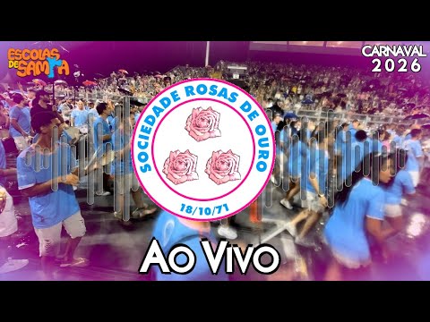 Rosas de Ouro 2026 - ÁUDIO AO VIVO - Bateria Com Identidade #BotaOFone #PioneiroNoVídeoDosBreques