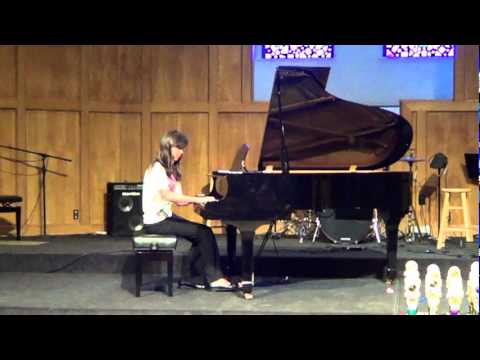 Tia's First Piano Recital - 05/19/12