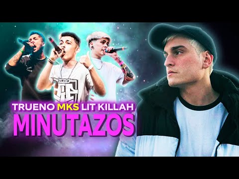 MINUTAZOS de LIT KILLAH, TRUENO y MKS 🔥 KHAN REACCIONA A EDITS DE RYKER