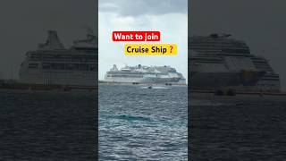 Want to work on cruise ship 🚢❓ #ship #cruiseship #cruisejobs #viralvideo #fyp #sailingtwins