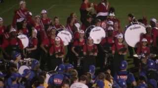 preview picture of video 'Brunswick High School and Glynn Academy Marching Bands Drum-Off - August 30, 2013'
