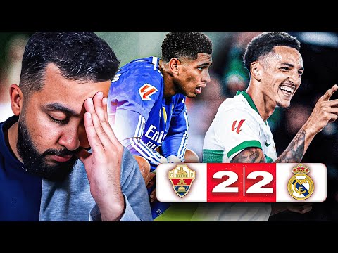 BRING BACK INTERNATIONAL BREAK.. | REAL MADRID 2-2 ELCHE REACTION!