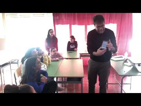 Da “Il Collegio” alla Pirandello il prof  Luca Raina all’opera nella nostra scuola  2