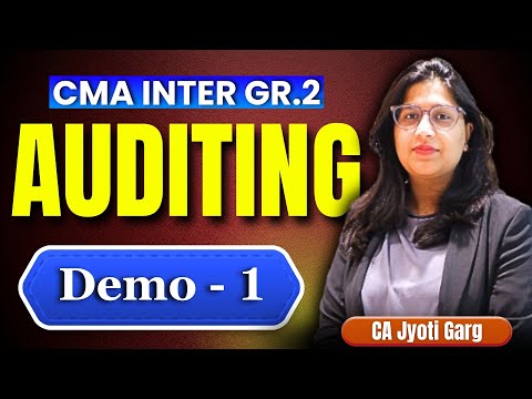 Introduction to Auditing By CA Jyoti Garg