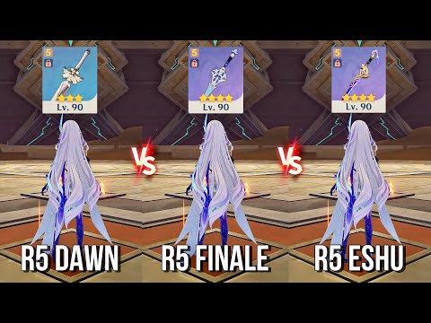 SKIRK with R5 Harbinger vs R5 Finale vs R5 Eshu!!! Which of These F2P Weapons is The BEST on SKIRK??