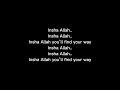 Maher Zain Insha Allah Lyrics