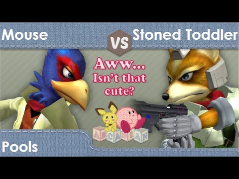 AITC 4 - Mouse (Falco) vs Stoned Toddler (Fox) Pools - Melee