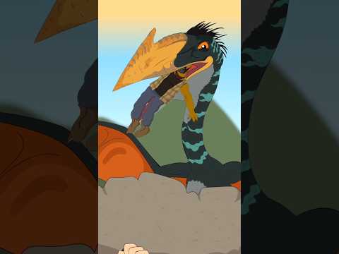 Quetzalcoatlus eats LeClerc - Jurassic World Rebirth animated song