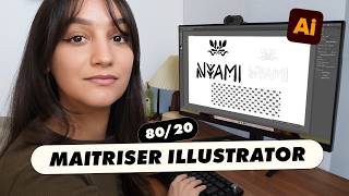 Tuto Illustrator : Comment je crée un LOGO client avec seulement 20% du logiciel ✍️