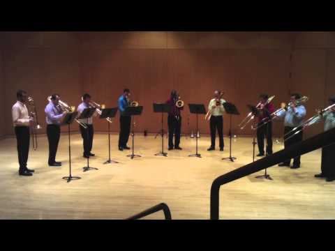 Pavane - Faure/Bollinger - Great Lakes Trombone Ensemble (@ 2014 CTS)